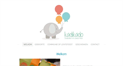 Desktop Screenshot of kadikado.eu